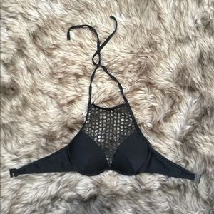 Mesh bikini top